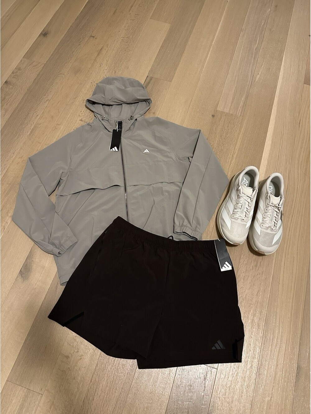 ADIDAS ‘The Earth’ 🌍 EVO PACK Men’s Size 14 Shoes, XL Jacket & XL 5”Shorts
